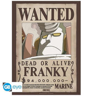 GBYDCO235 - ONE PIECE - POSTER (52X38) - WANTED FRANKY