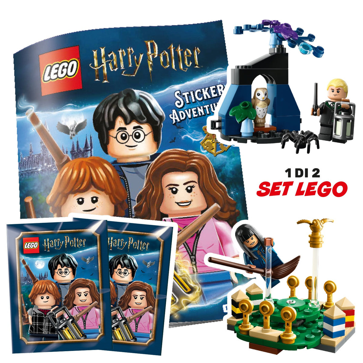 LEGO HARRY POTTER STICKER ADVENTURE - STARTER PACK