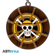 ABYKEY615 - ONE PIECE - MOVING KEYCHAIN - THOUSAND SUNNY'S HELM