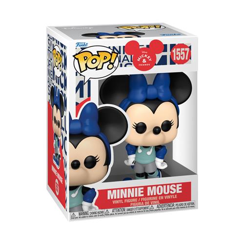 DISNEY: MICKEY MOUSE IN REAL LIFE - POP FUNKO VINYL FIGURE 1557 MINNIE(HGW) 9CM