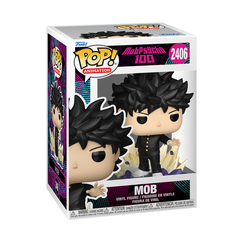 MOB PSYCHO S2 - POP FUNKO VINYL FIGURE 2406 MOB (SHIGEO KAGEYAMA) (ASSORTMENT 6PZ) 9CM