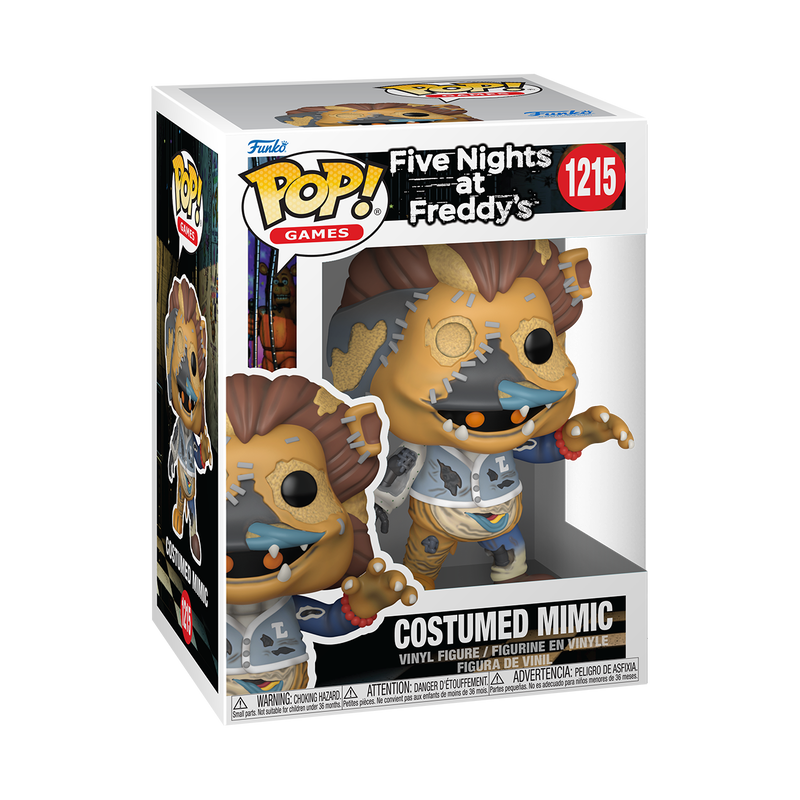 FIVE NIGHTS AT FREDDY'S S10 - POP FUNKO VINYL FIGURE 1215 COSTUMED MIMIC 9CM