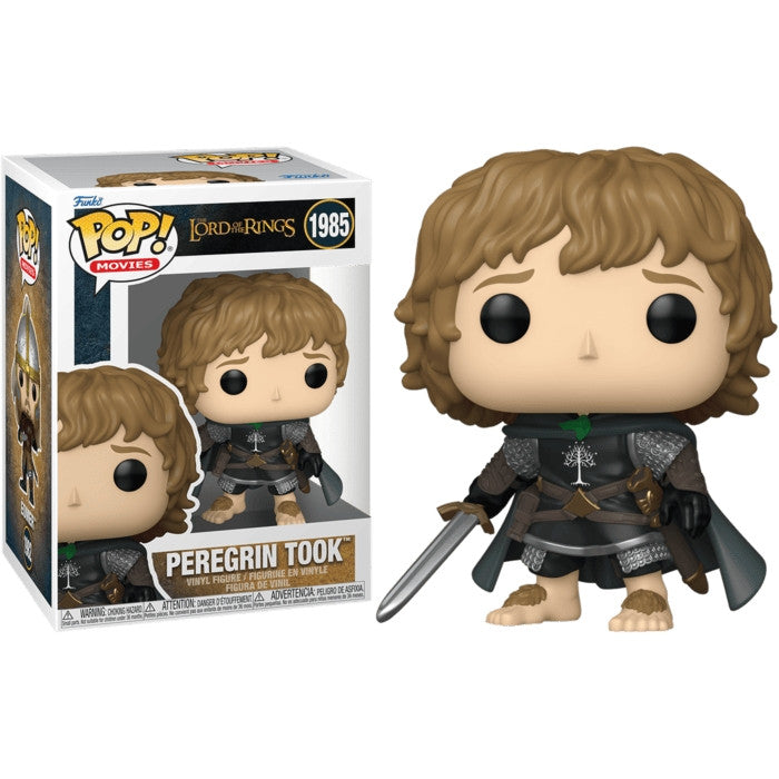 THE LORD OF THE RINGS S10 - POP FUNKO VINYL FIGURE 1985 PEREGRIN TOOK 9CM