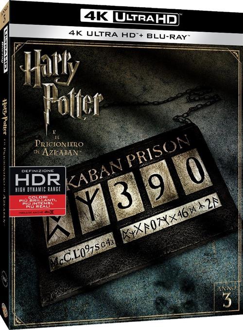 HARRY POTTER E IL PRIGIONIERO DI AZKABAN 4K ULTRA HD+BLU-RAY