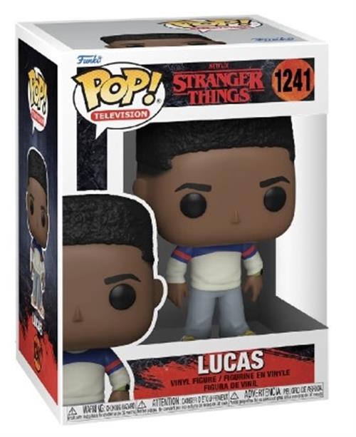 STRANGER THINGS - POP FUNKO VINYL FIGURE 1241 LUCAS 9CM