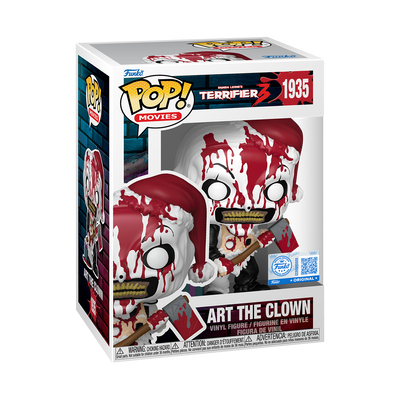 TERRIFIER - POP FUNKO VINYL FIGURE - ART THE CLOWN 9CM FUNSIDE EXCL