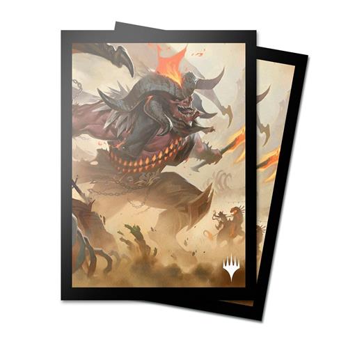 38359 - 100 DECK PROTECTOR SLEEVES - MAGIC: THE GATHERING - OUTLAWS OD THUNDER JUNCTION - ART 6