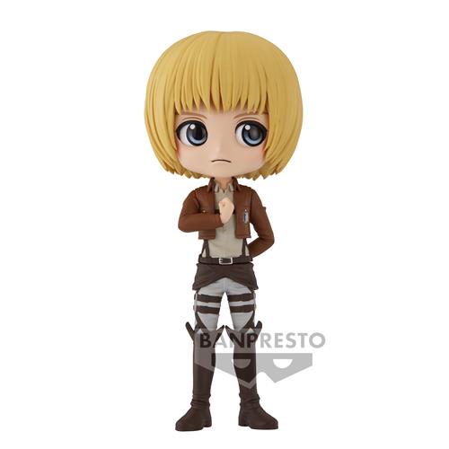 19663 - ATTACK ON TITAN - Q POSKET - ARMIN ARLET (NORMAL COLOR VER.) - STATUA 14CM