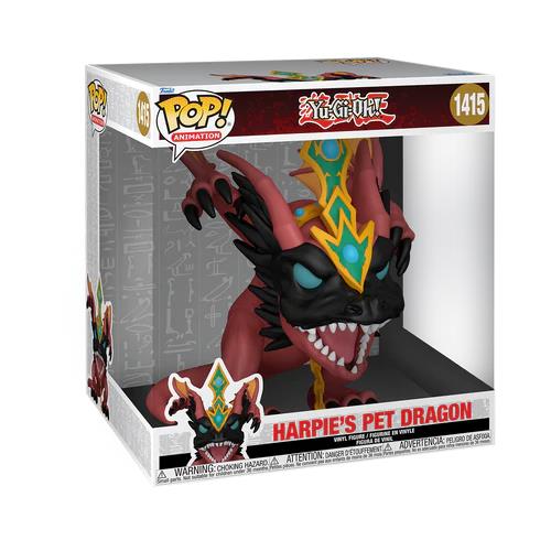 YU-GI-OH - POP FUNKO JUMBO VINYL FIGURE 1415 HARPIE’S PET DRAGON 25CM