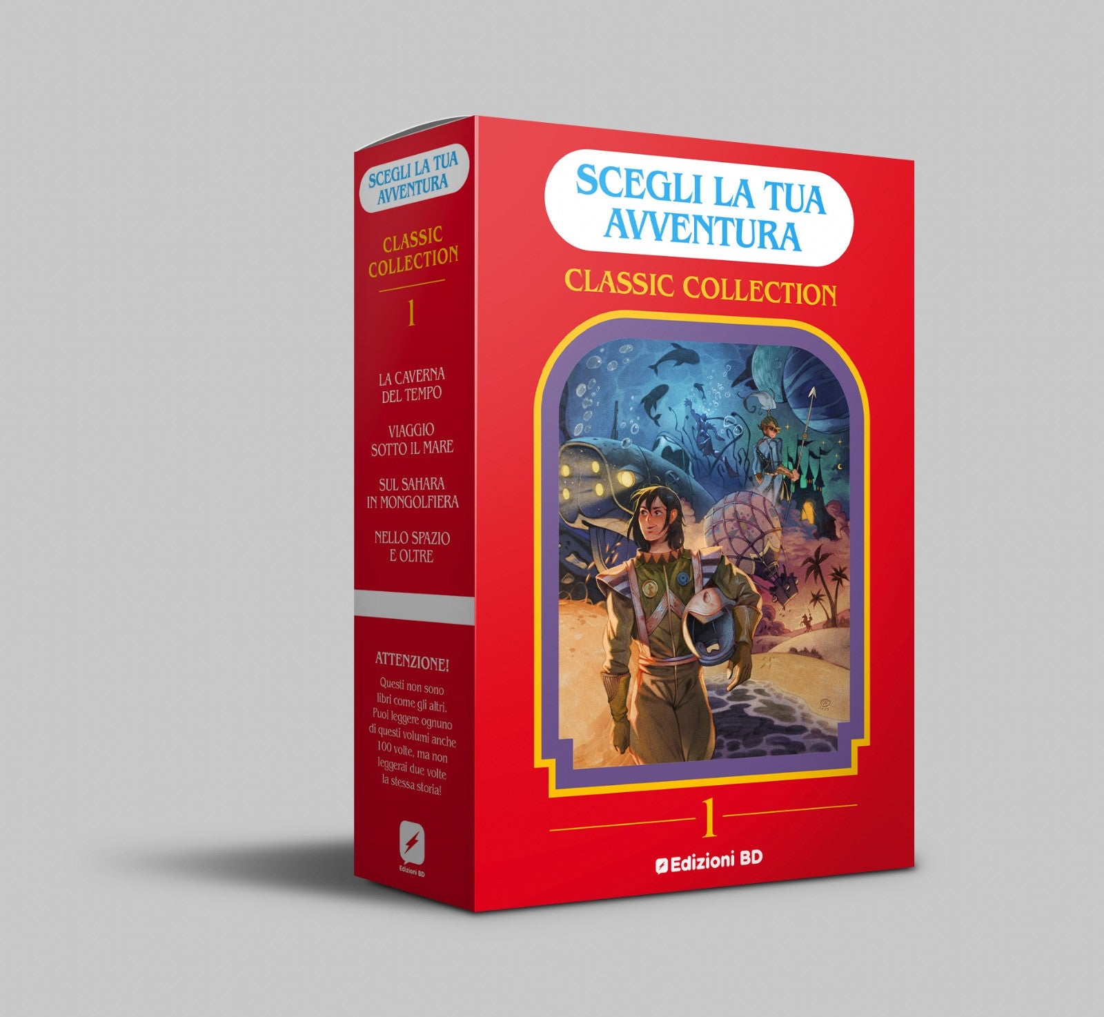 SCEGLI LA TUA AVVENTURA: THE CLASSIC COLLECTION BOX VOL. 1-4 - ED. VARIANT FUNSIDE