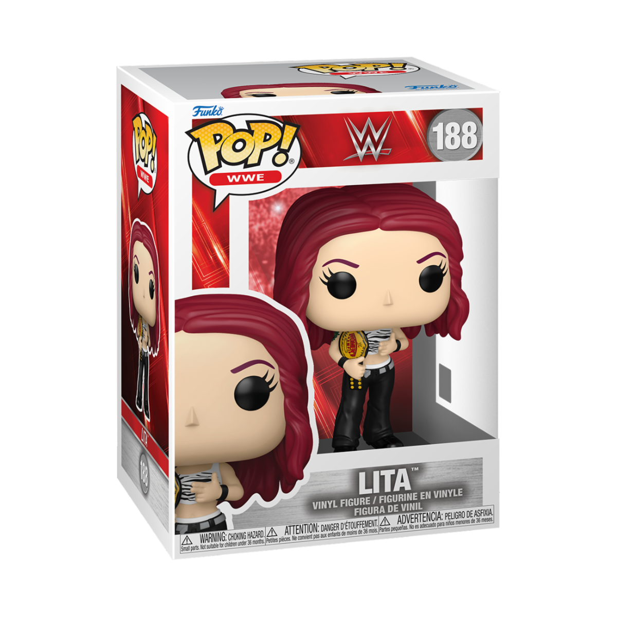 WWE - POP FUNKO VINYL FIGURE 188 LITA 9CM
