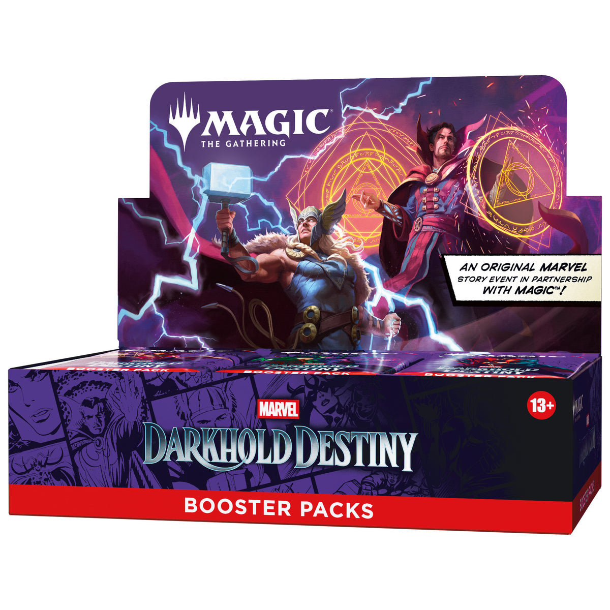 BOX PLAY BOOSTER - MARVEL DARKHOLD DESTINY (30 BUSTE) - ITA