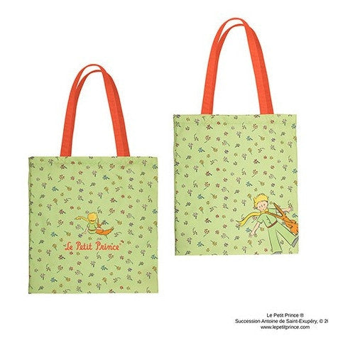 CR2388 - IL PICCOLO PRINCIPE - TOTE BAG IL GIARDINO FIORITO