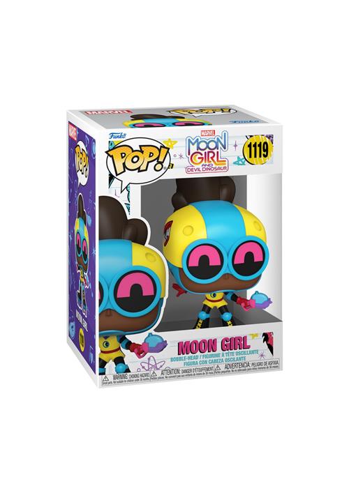 MARVEL: MOON GIRL & DEVIL DINO - POP FUNKO VINYL FIGURE 1119 MOON GIRL 9CM