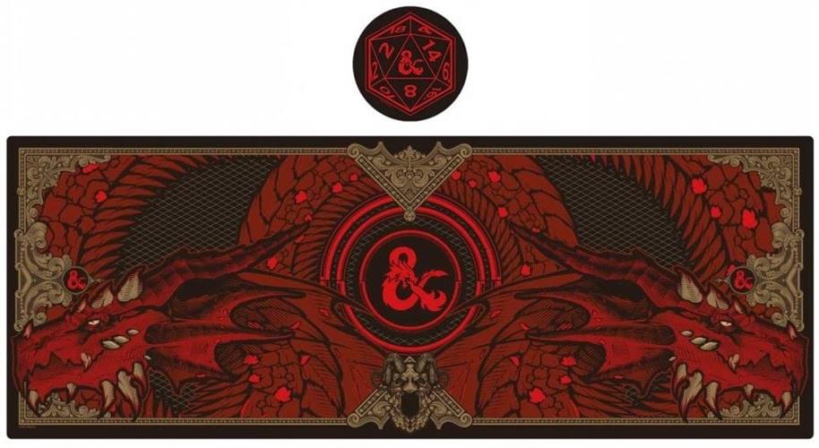 90832 - DUNGEONS & DRAGONS - SET TAPPETINO + SOTTOBICCHIERE