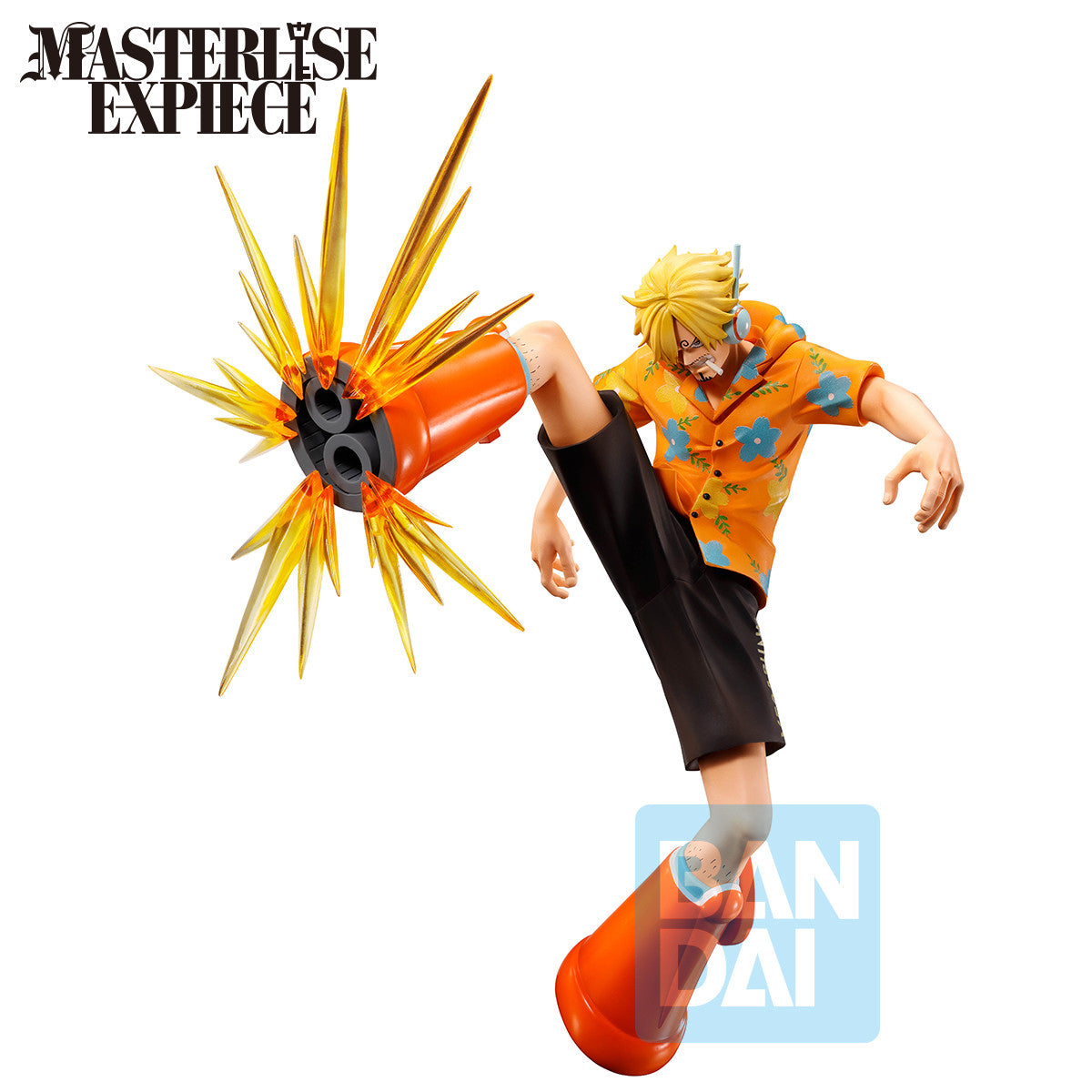 69001 - ONE PIECE - ICHIBANSHO FIGURE FROM ICHIBANSHO - ONE PIECE BURST OF ENERGY - MASTERLISE EXPIECE SANJI - STATUA 19CM