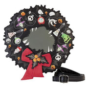 NIGHTMARE BEFORE CHRISTMAS - BORSA A TRACOLLA - FIGURAL WREATH