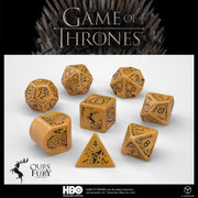 GOT/00190166/2025/4/A - SET 8 DADI - GAME OF THRONES - BARATHEON