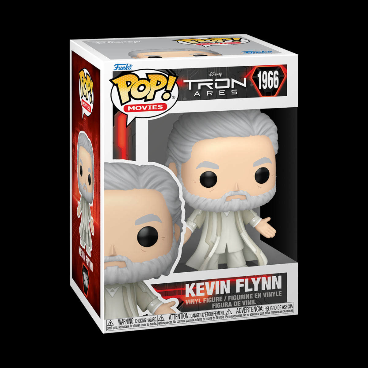 TRON: ARES - POP FUNKO VINYL FIGURE 1966 KEVIN FLYNN 9CM