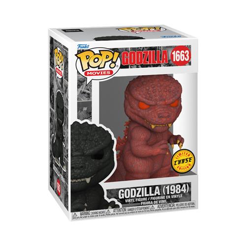 GODZILLA: 70TH ANNIVERSARY - POP FUNKO VINYL FIGURE 1663 GODZILLA 1984 CHASE 9CM