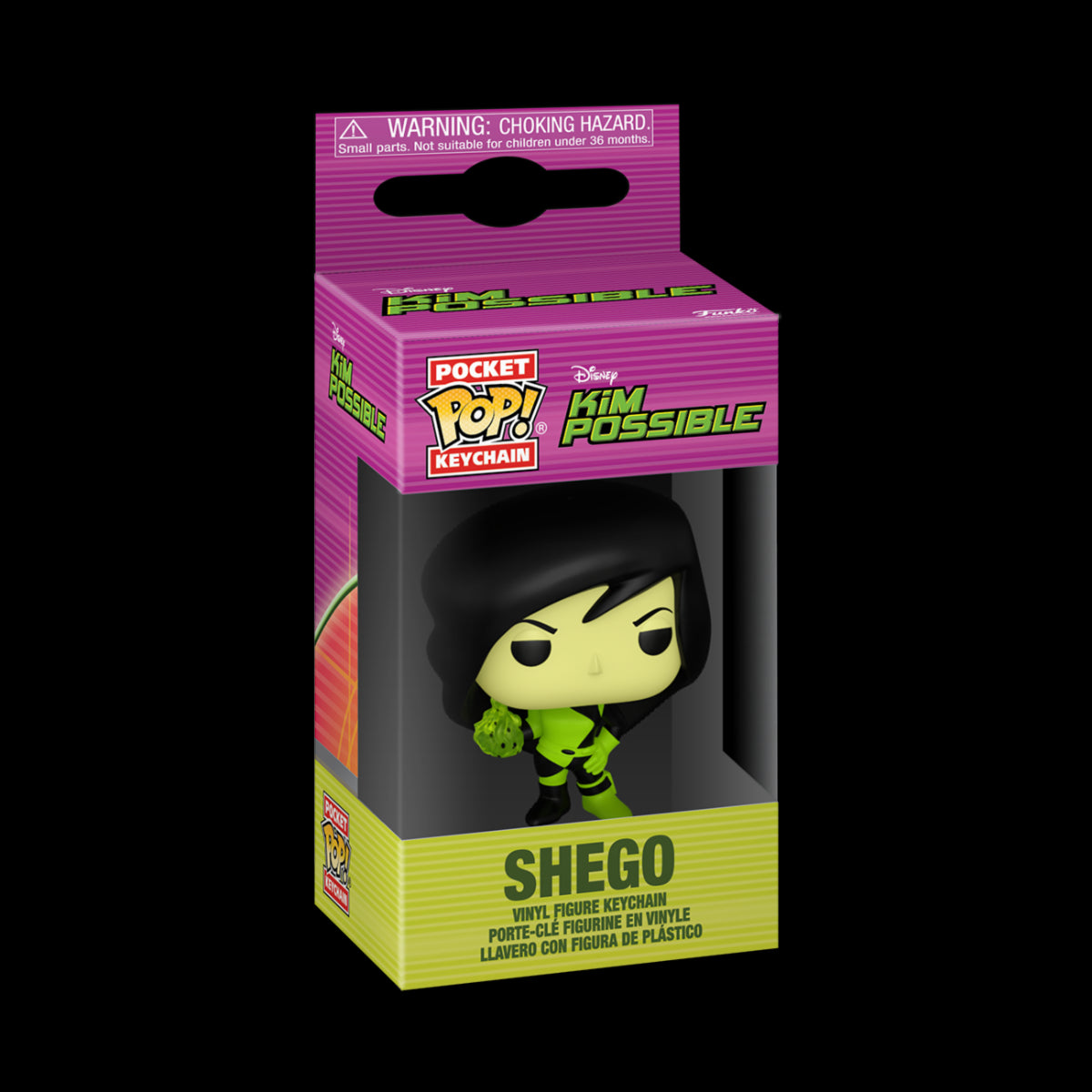 KIM POSSIBLE - KEYCHAIN - SHEGO 4CM