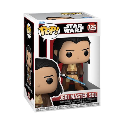 STAR WARS: THE ACOLYTE - POP FUNKO VINYL FIGURE 725 JEDI MASTER SOL 9CM