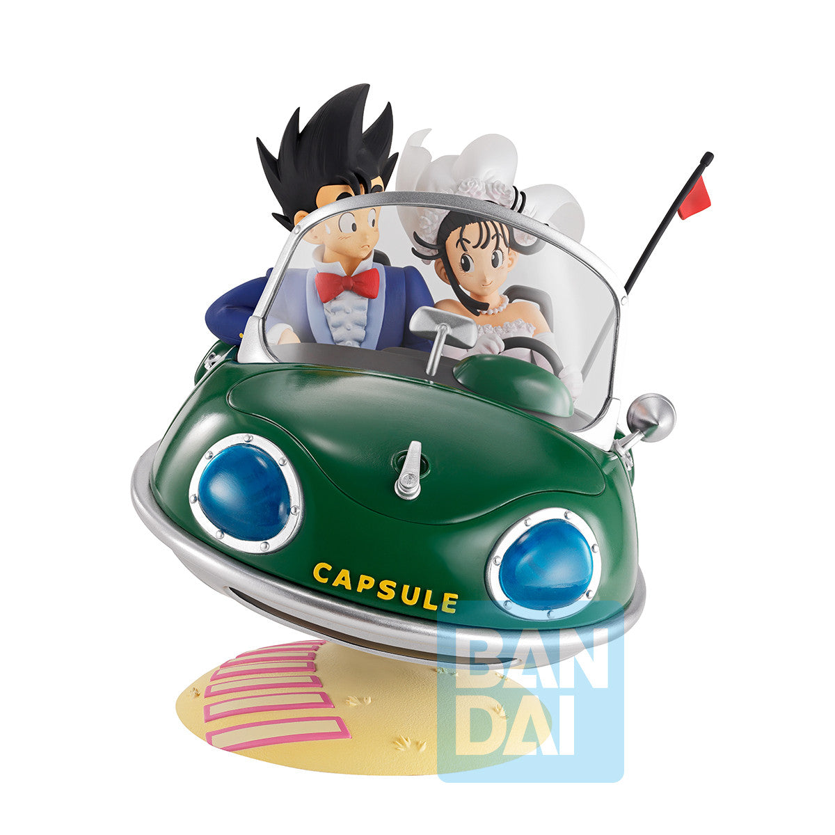 68981 - DRAGON BALL - ICHIBANSHO FIGURE FROM ICHIBANSHO - DRAGON BALL SNAP COLLECTION 2 - SON GOKU & CHICHI - STATUA 14CM