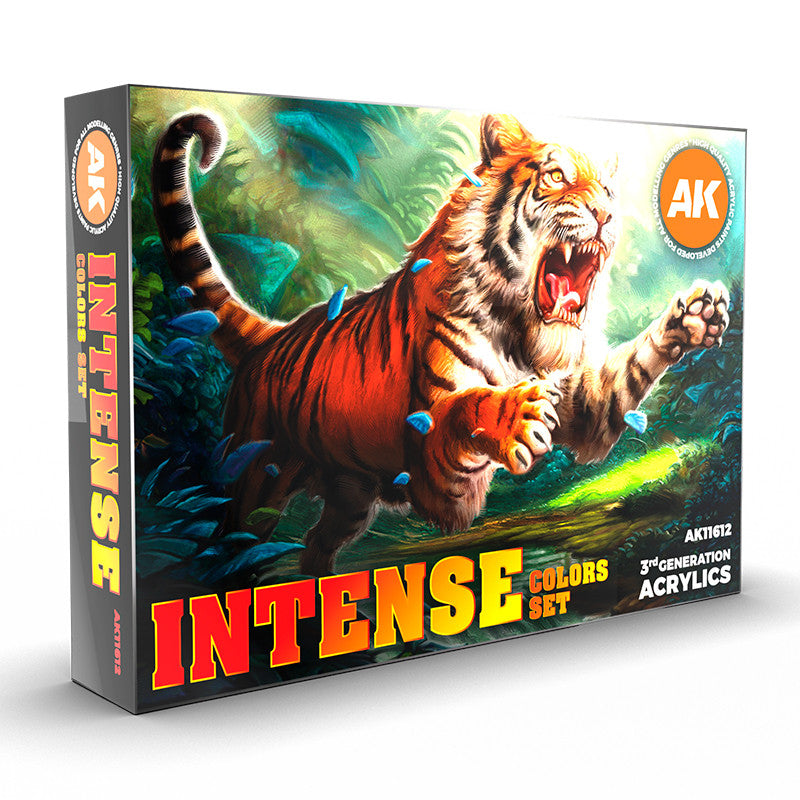 AK11612 - 3GEN ACRYLICS - INTENSE COLORS SET - SET DA 6 COLORI