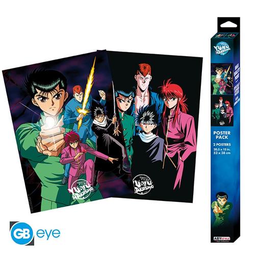 GBYDCO089 - YU YU HAKUSHO - YUSUKE AND HIS GROUP - CHIBI POSTERS (52X38)