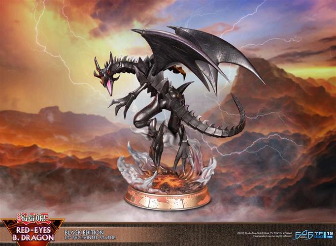 93131 - YU-GI-OH! - RED EYES BLACK DRAGON - 33CM