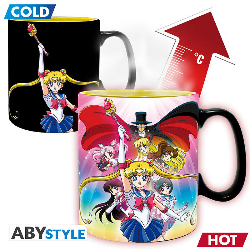 ABYMUGA560 - SAILOR MOON - TAZZA HEAT CHANGE 460ML - GROUP