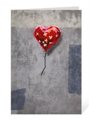 27132 - BANKSY - BIGLIETTO - 11,8X16,8 - BANDAGED HEART