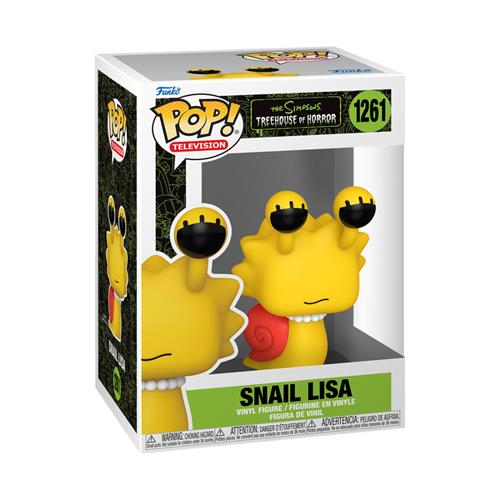 THE SIMPSONS: TREEHOUSE OF HORROR - POP FUNKO VINYL FIGURE 1261 SNAIL LISA 9CM