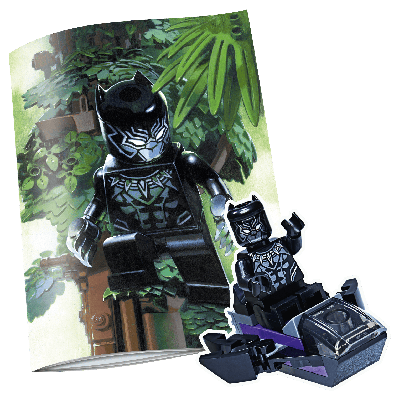 LEGO AVENGERS COMIC SPECIAL N.1 - BLACK PANTHER + JET - REGULAR