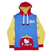 SANRIO - HELO KITTY 50TH ANNIVERSARY - FELPA CON CAPPUCCIO - HELLO KITTY 3XL