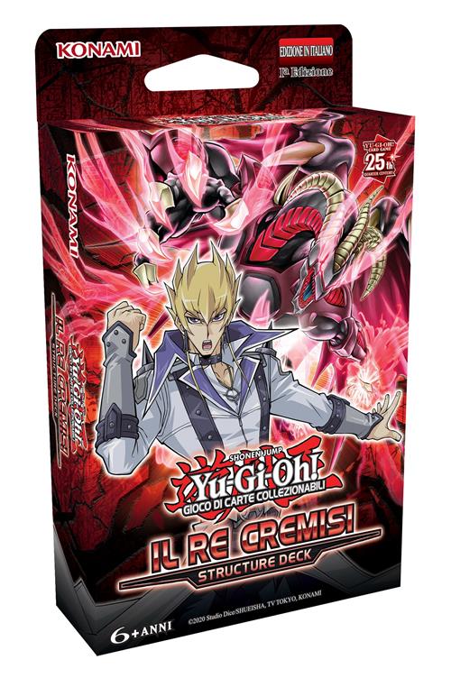 YU-GI-OH! STRUCTURE DECK: IL RE CREMISI (MAZZO SINGOLO) - ITA