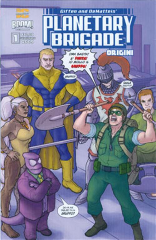 PLANETARY BRIGADE ORIGINI 1