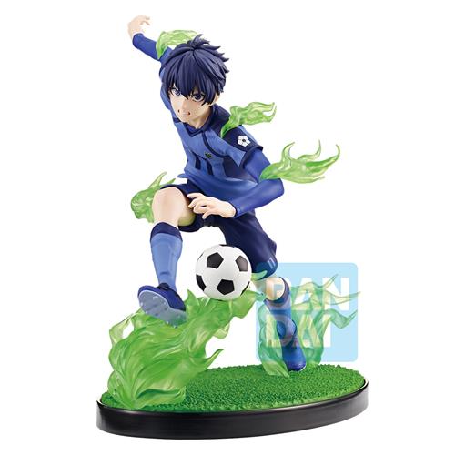 67048 - BLUE LOCK - ICHIBANSHO FIGURE FROM ICHIBAN KUJI - ARGUMENTS FOR EXISTENCE - YOICHI ISAGI - STATUA 14CM