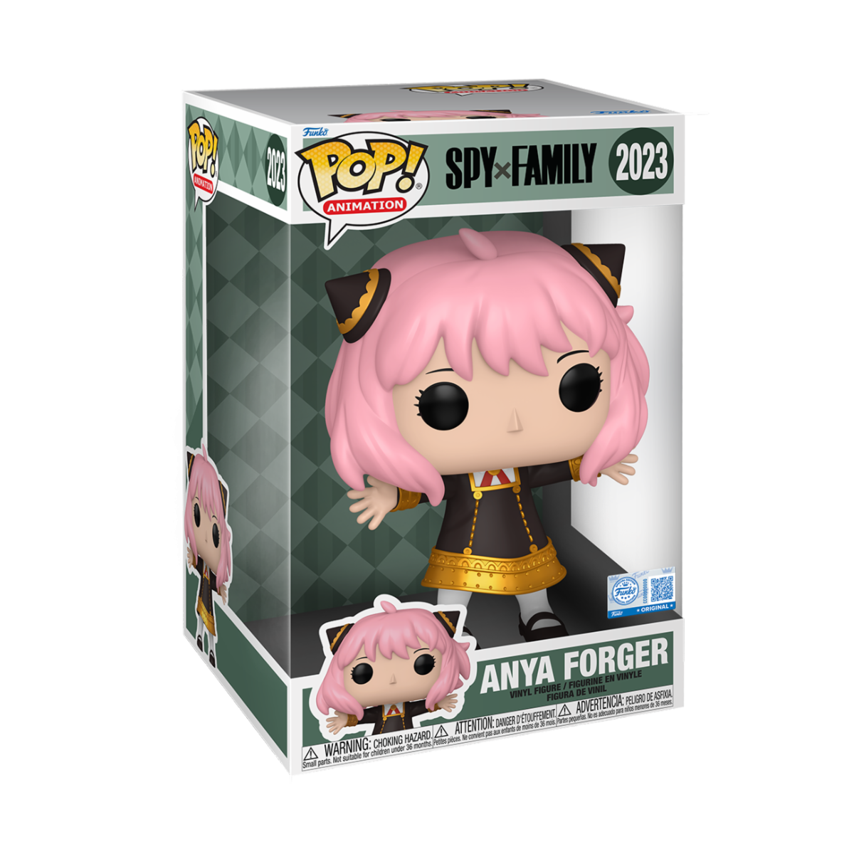 SPY X FAMILY - POP FUNKO JUMBO VINYL FIGURE 2023 ANYA 25CM