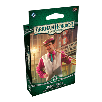 ARKHAM HORROR - LCG - INVESTIGATORE ANDRE' PATEL