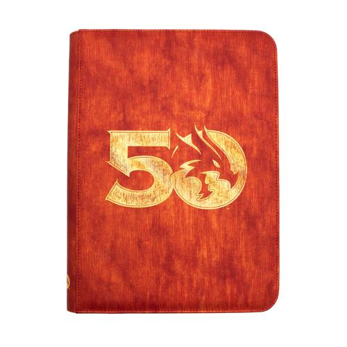 38503 - DUNGEONS & DRAGONS - PREMIUM BOOK & CHARACTER FOLIO - 50YH ANNIVERSARY