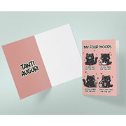 BIGLIETTO AUGURI - BA22 - MY FOUR MOODS