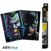 ABYDCO858 - DC COMICS - BATMAN AND JOKER - SET 2 CHIBI POSTER (52X38)