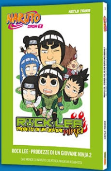 NARUTO SAGA VOL.4: NARUTO MANGA - ROCK LEE, PRODEZZE DI UN GIOVANE NINJA VOL.3