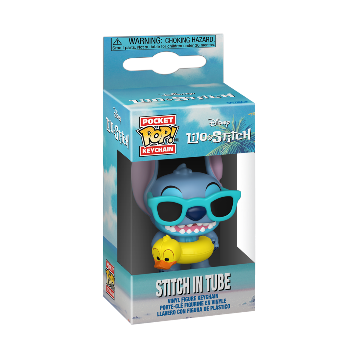STITCH IMP - POP KEYCHAIN - STITCH IN TUBE 4CM