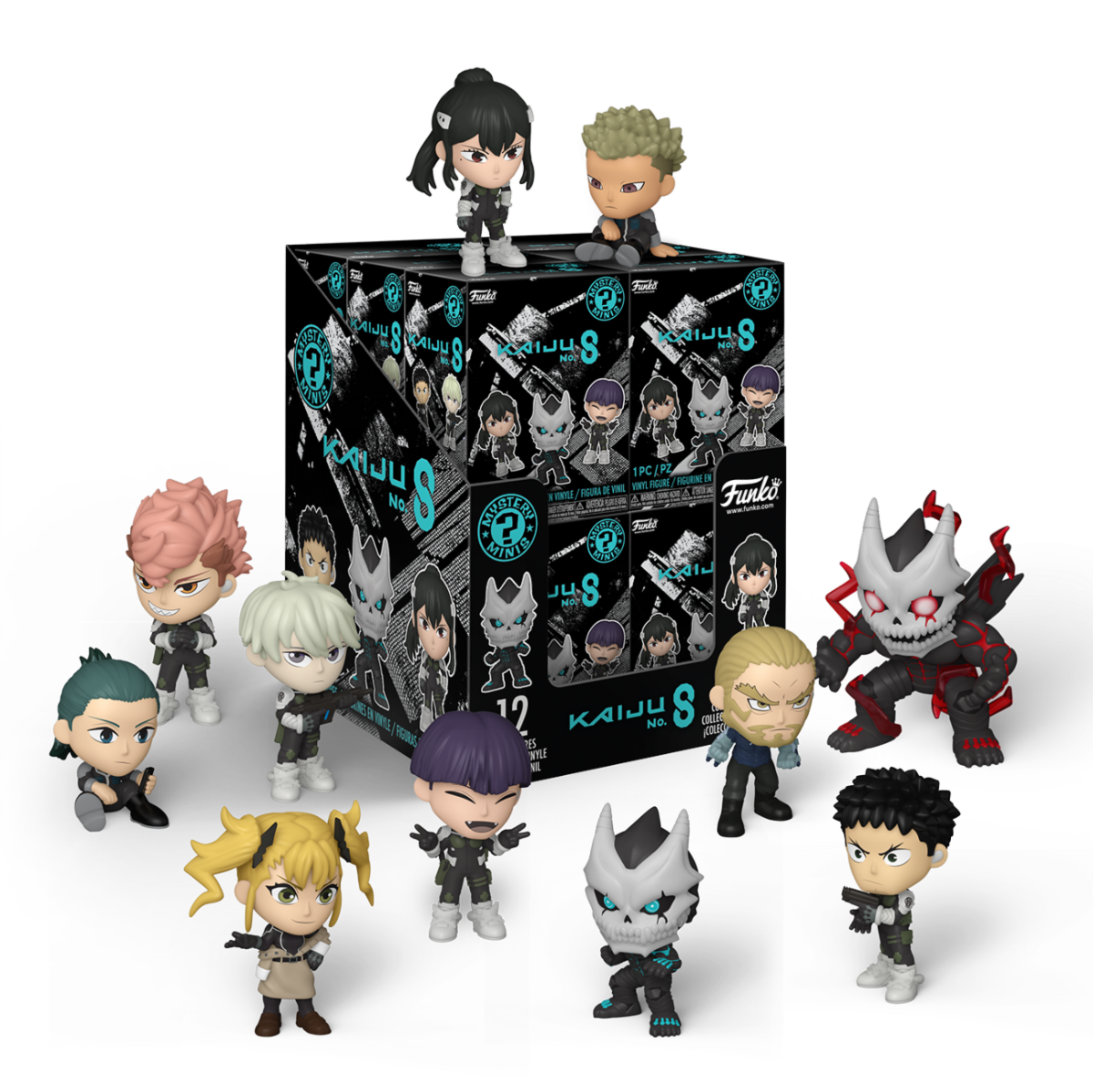 KAIJU NO8 - MISTERY MINI BLIND BOX - DISPLAY 12PC CASE PACK