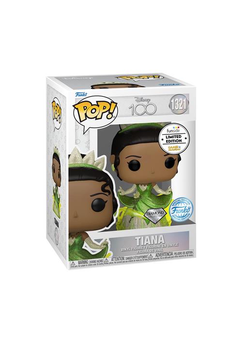 DISNEY: 100TH ANNIVERSARY - POP FUNKO VINYL FIGURE 1321 TIANA (DGLT) 9CM GA EXCL