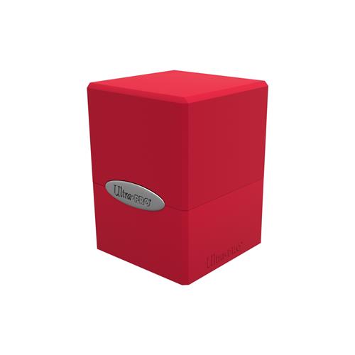 15587 - PORTA MAZZO - SATIN CUBE - APPLE RED