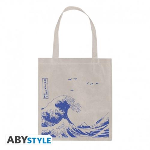 ABYBAG603 - HOKUSAI - TOTE BAG - GREAT WAVE