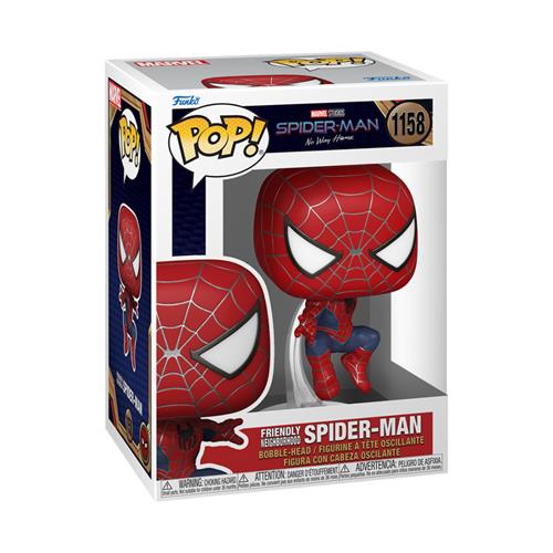 MARVEL: SPIDER-MAN NO WAY HOME - POP FUNKO VINYL FIGURE 1158 FRIENDLY NEIGHBORHOOD SPIDER-MAN 9CM